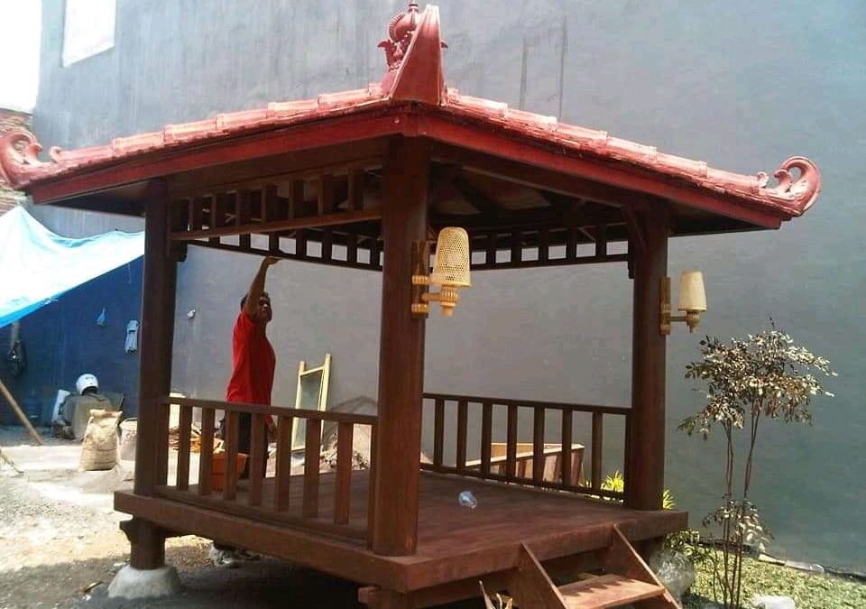 Gazebo Kayu