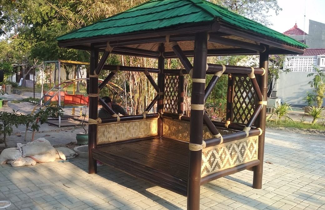 Gazebo Bambu Murah